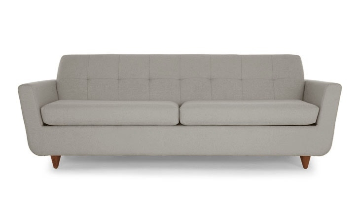 Hughes Mid Century Modern Sleeper Sofa - Impact Flurry - Medium - Image 0