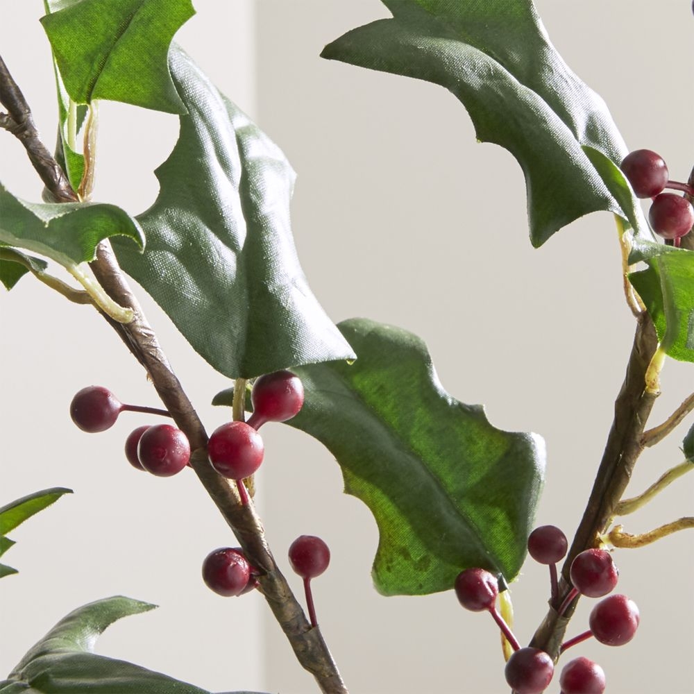 Faux Holly Berry Stem - Image 0