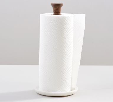 Chateau Marble Paper Towel Holder - Image 2