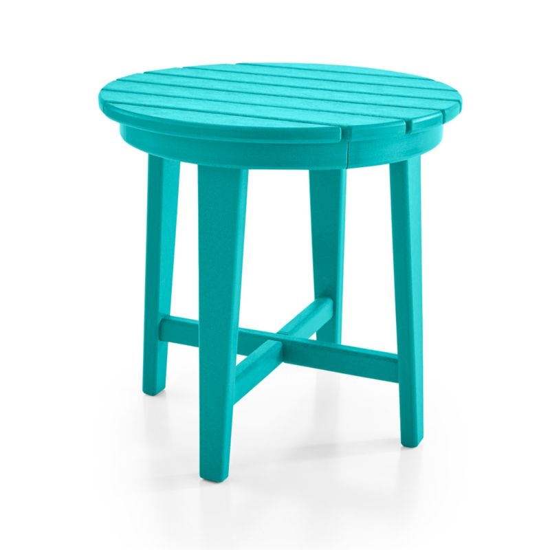 Vista II Aruba Adirondack Outdoor Side Table by POLYWOOD® - Image 1