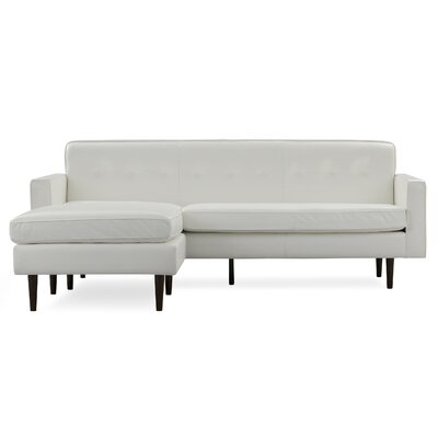 Mickey Mid-Century Modern Leather Sectional - Image 0