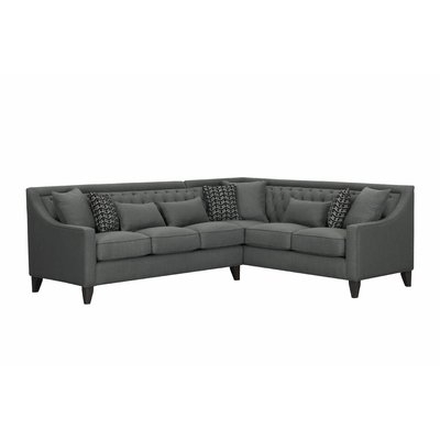 Zivah Solid L-Shaped Sectional - Image 0