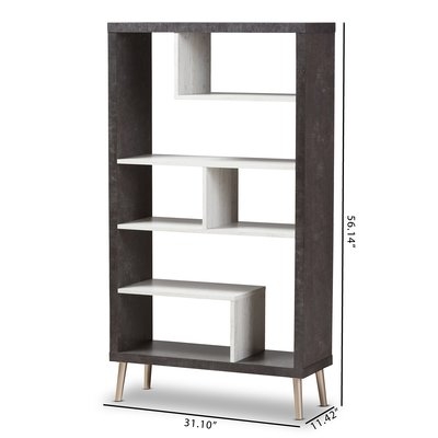 Baptista Wood Cube Unit Bookcase - Image 0