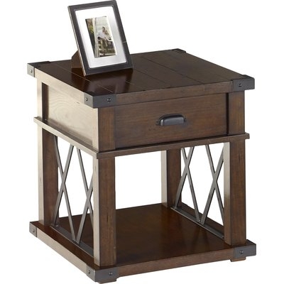 Bridget End Table with Storage - Image 0