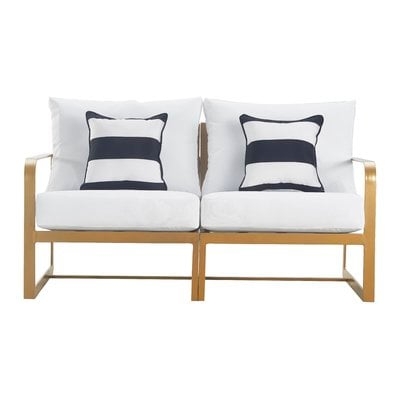 Mirabelle Patio Sofa with Cushion - Image 0