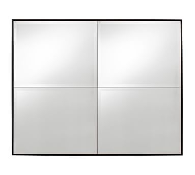 Brinkley Mirror, 30" x 42", Black - Image 0
