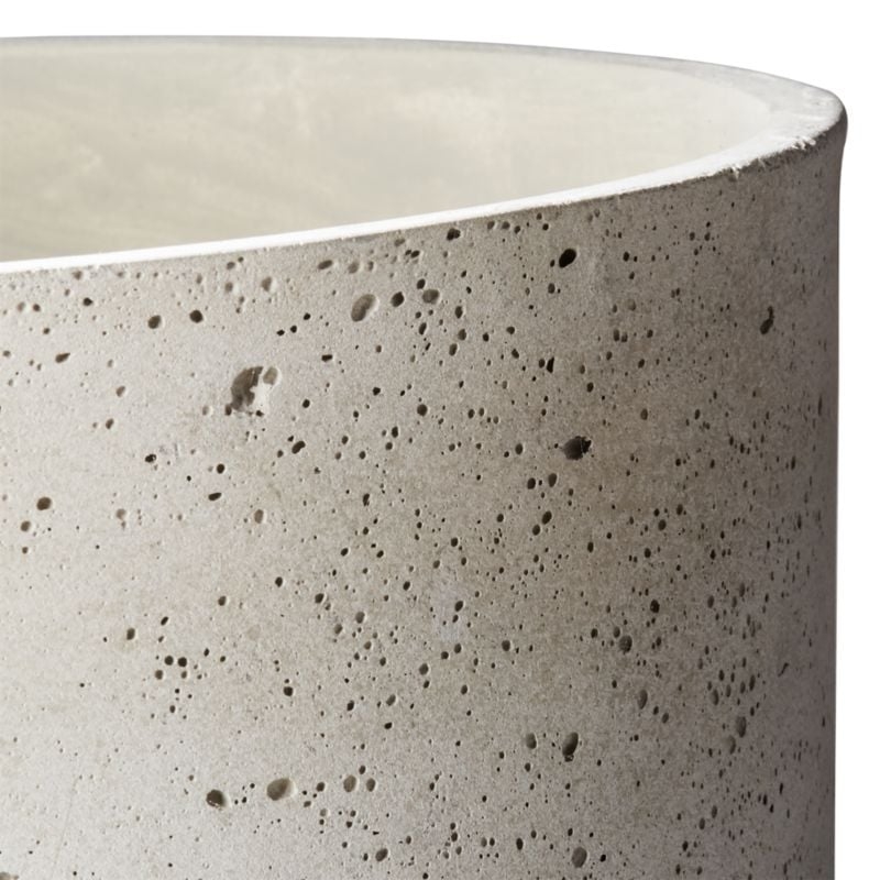 Seminyak Grey Cement Indoor/Outdoor Planter Large - Image 9