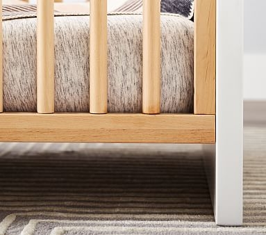 Layton Crib, Natural/Simply White, Flat Rate - Image 5