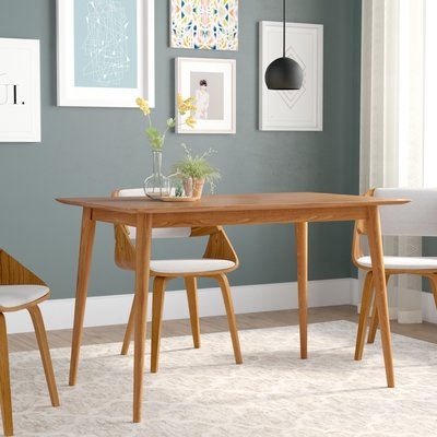 Goodyear Mid Century Modern Wood Dining Table - Image 0