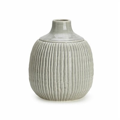 Felicia Medium Striped Table Vase - Image 0