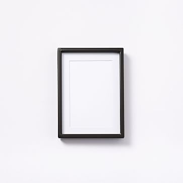 Gallery Frame, Antique Bronze, 4" x 6" (5" x 7" without mat) - Image 0