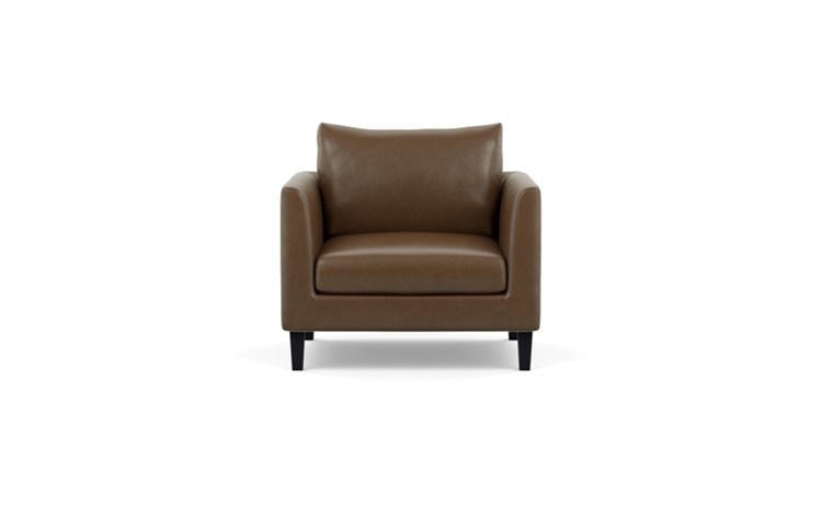 Owens Leather Accent Chair - Image 0