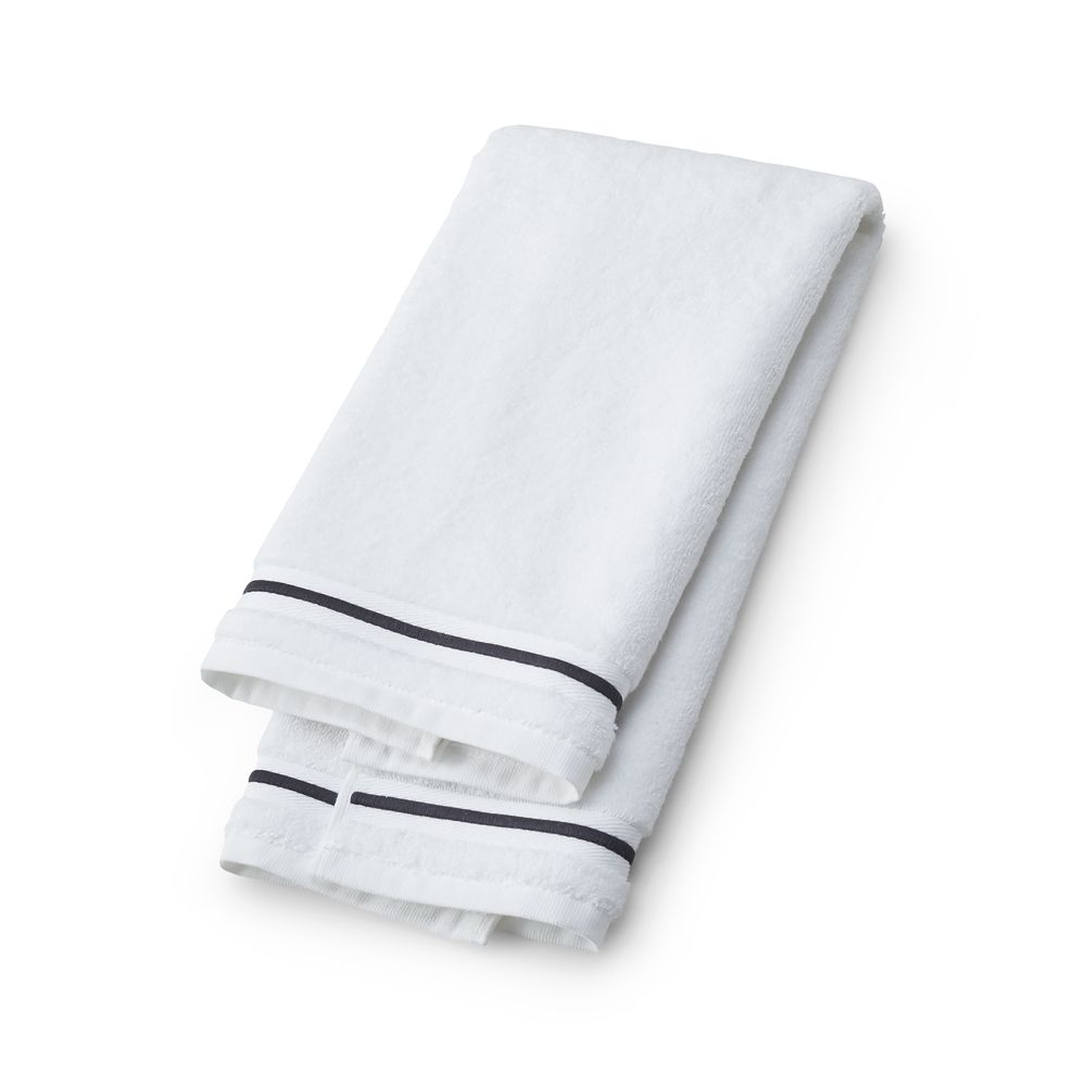 Haven 700-Gram Organic Black Hand Towel - Image 0