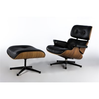 Sandiford Mid Century Lounge Chair and Ottoman - Image 0