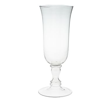Voluminous Clear Glass Vase, Large - Image 0