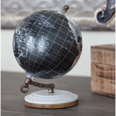 Marble and Resin Globe - Image 0