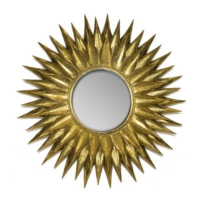 Brosley Round Sunburst Accent Mirror - Image 0