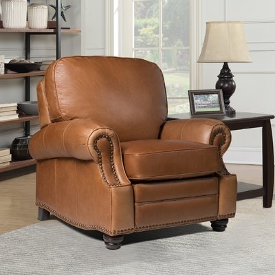 Kevan Leather Recliner - Image 0