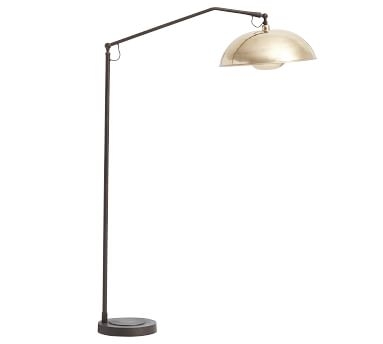Baldwyn Sectional Floor Lamp, Bronze/Brass - Image 3