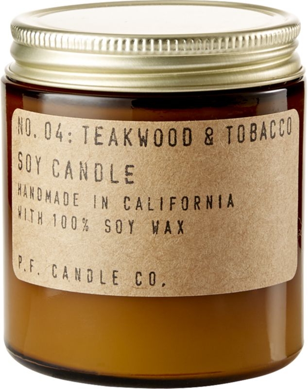 Teakwood and Tobacco Soy Candle 3.5 oz - Image 5