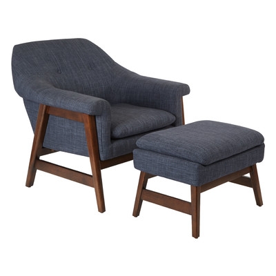 Flynton Lounge Chair and Ottoman - Image 2