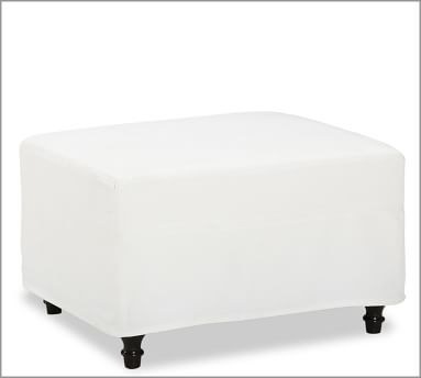Carlisle Sofa Slipcover, Textured Twill Charcoal - Image 3