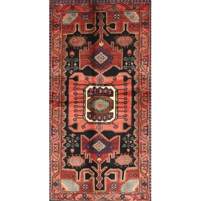 Genibrel Traditional Red/Green Area Rug - Image 0