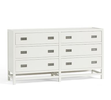 Lonny Wide Dresser, White - Image 0
