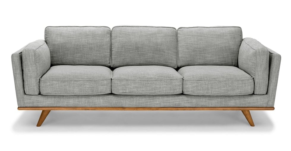 Timber Sofa, Pebble Gray - Image 0