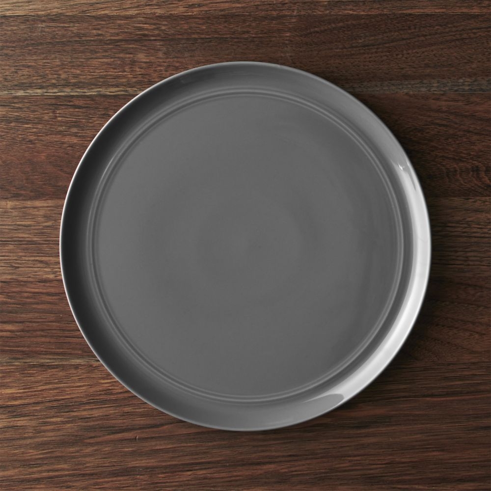 Hue Dark Grey Dinner Plate - Image 0
