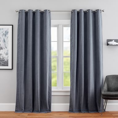 Cargo Blackout Curtain, 96", Classic Navy - Image 1