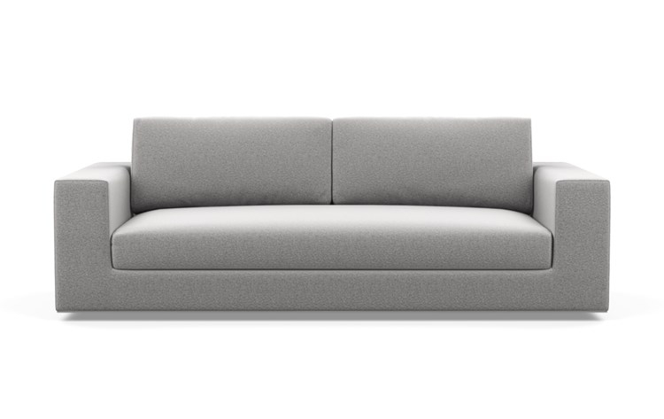 Walters Sofa with Ash Fabric, and Bench Cushion - Image 0