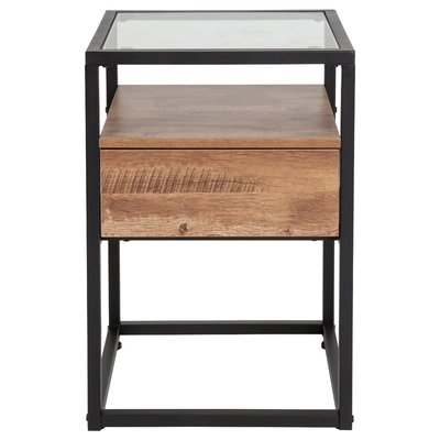 Riaan End Table with Storage - Image 0