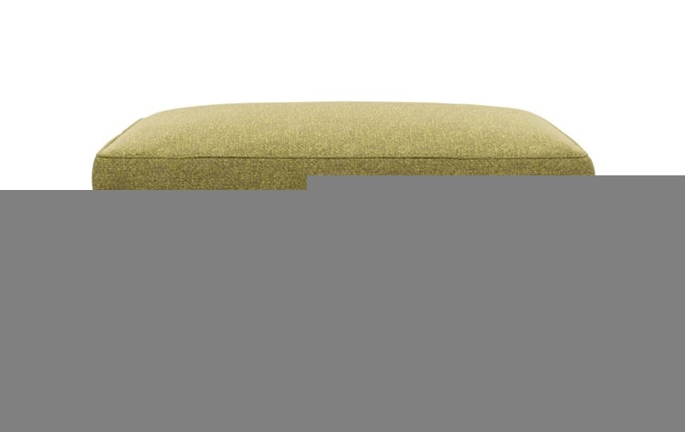 Ms. Chesterfield Sofa with White Ivory Fabric and Oiled Walnut legs - Image 2
