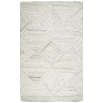 Brayden Hand-Tufted Wool Ivory Area Rug - Image 0