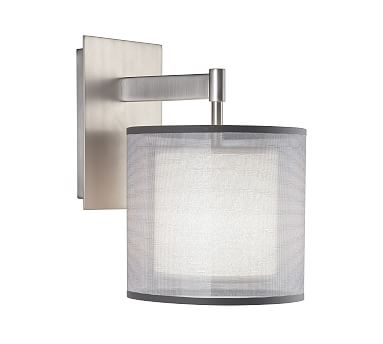 Edna Sconce, Stainless Steel - Image 0