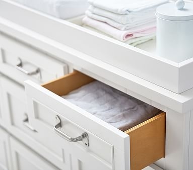 Belden Extra Wide Nursery Dresser, Simply White, Flat Rate - Image 2