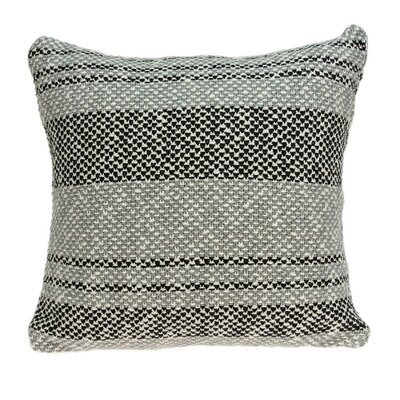 20" X 0.5" X 20" Charming Transitional Gray Pillow Cover - Image 0