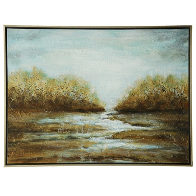 Landscape Framed Painting on Canvas - Image 0