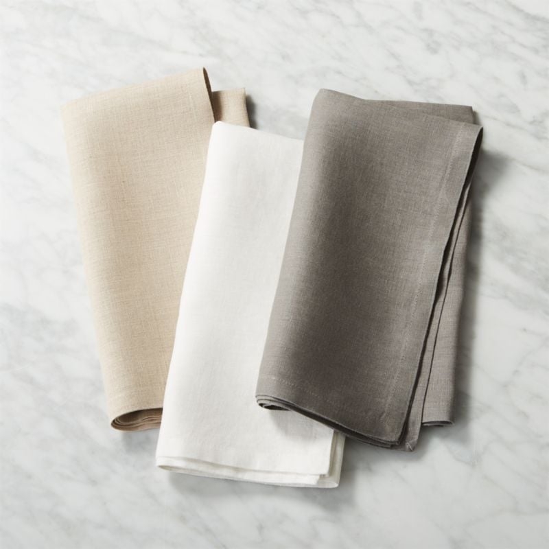 Bolt Grey Linen Napkin - Image 3