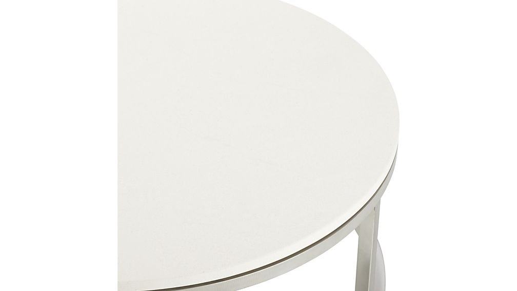 Era Limestone Round Coffee Table - Image 2