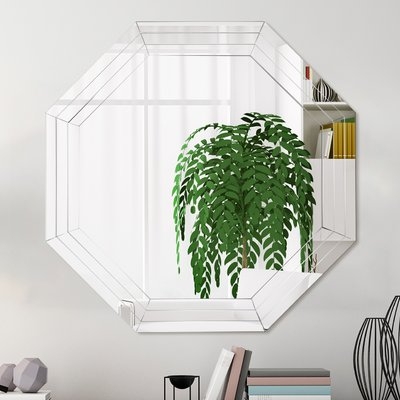 Nickole Multi Faceted Accent Mirror - Image 0