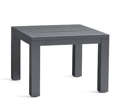 Indio Metal Side Table, Slate - Image 2