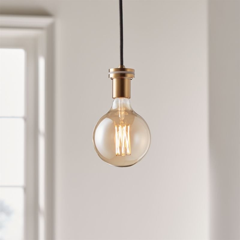 Arren Brass Single Pendant Light Socket - Image 1
