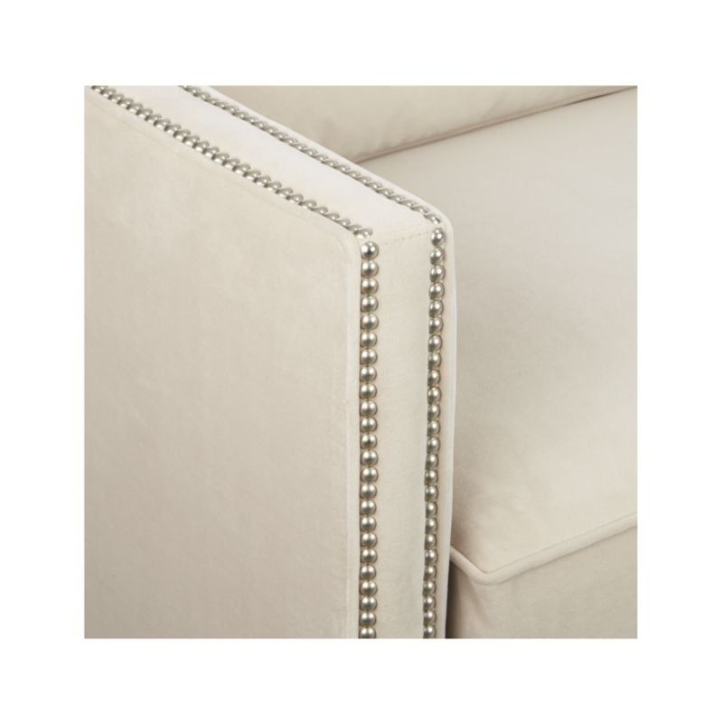 Dryden Queen Sleeper Sofa with Nailheads - Image 7