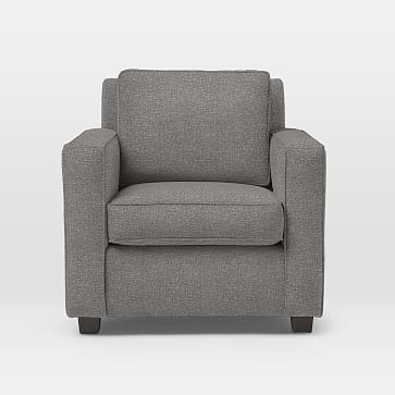 Henry Armchair, Retro Weave, Feather Gray - Image 2