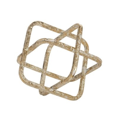 Rivale Metal Cube Sculpture - Image 0