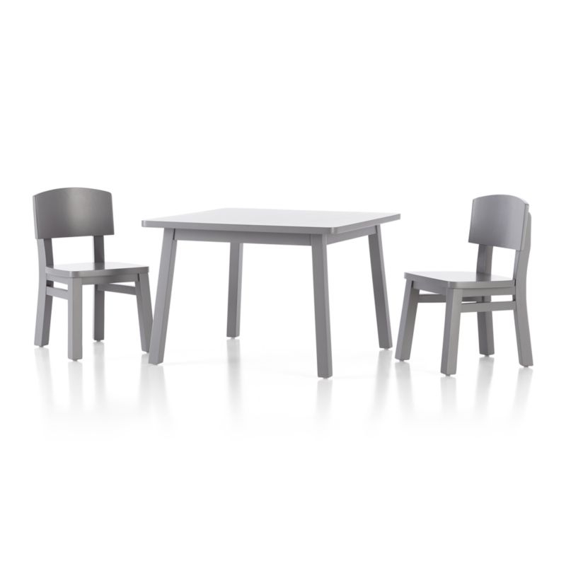 Traditional Toddler Table and Chairs Set - Image 1
