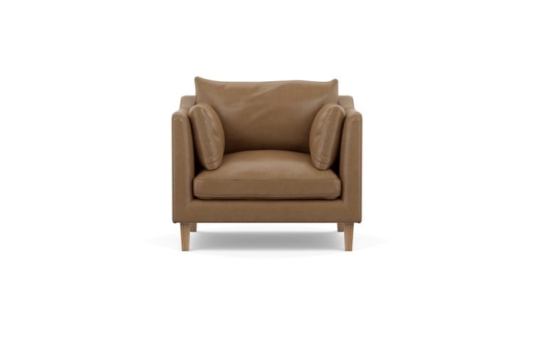 Caitlin Leather Accent Chair by The EverygirlÃ?Â® - Image 0