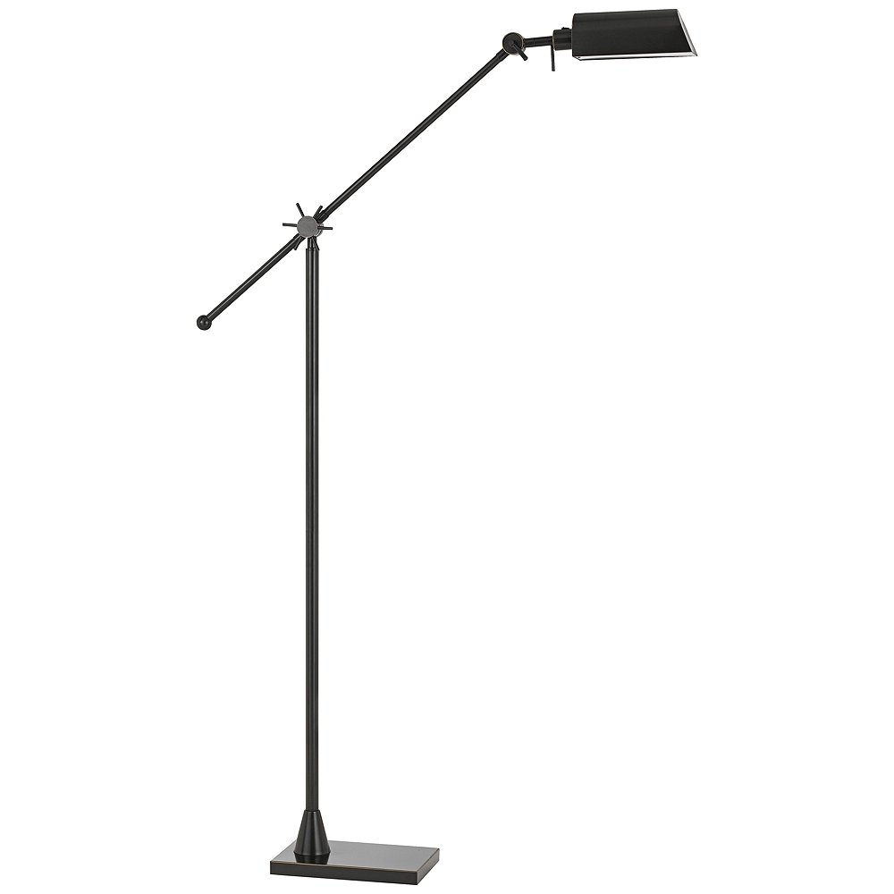 Kaline LED Dark Bronze Adjustable Pharmacy Floor Lamp - Style # 10T80 - Image 0